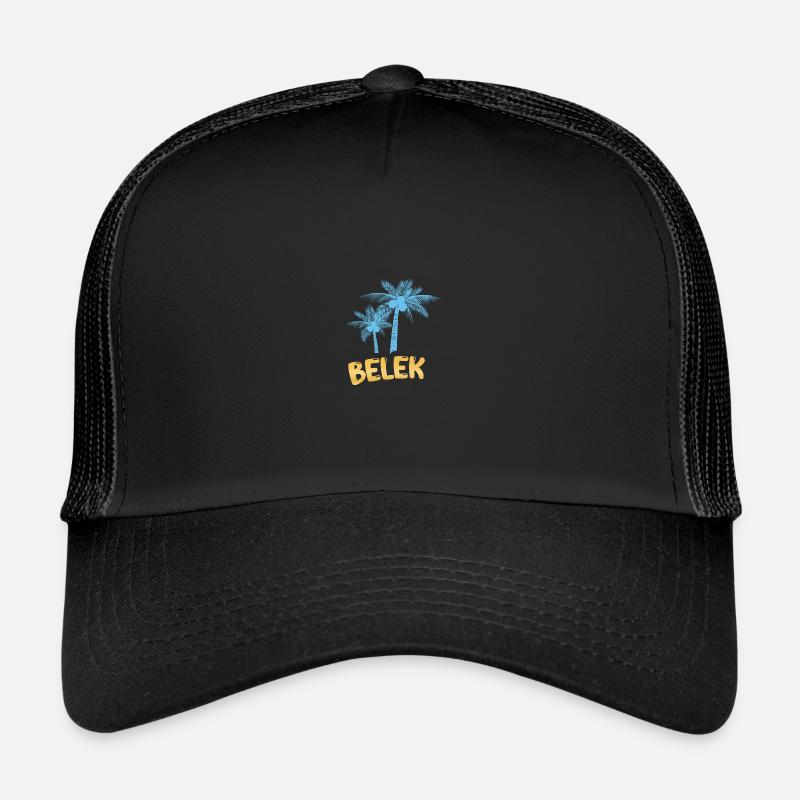 Belek als Belek - Trucker Cap - Schwarz/Schwarz