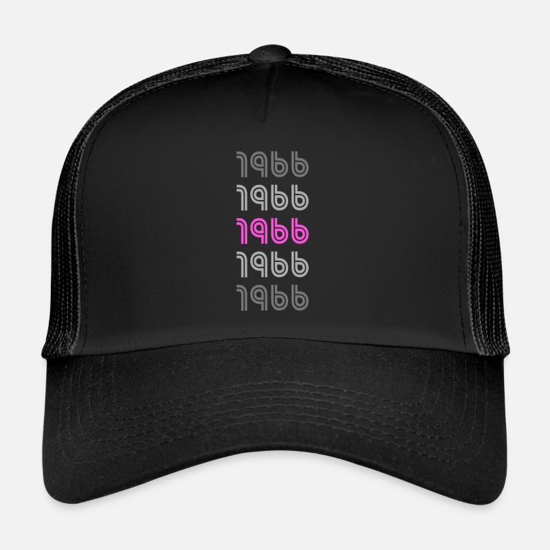 Retro Style Pink 1966 Trucker Cap