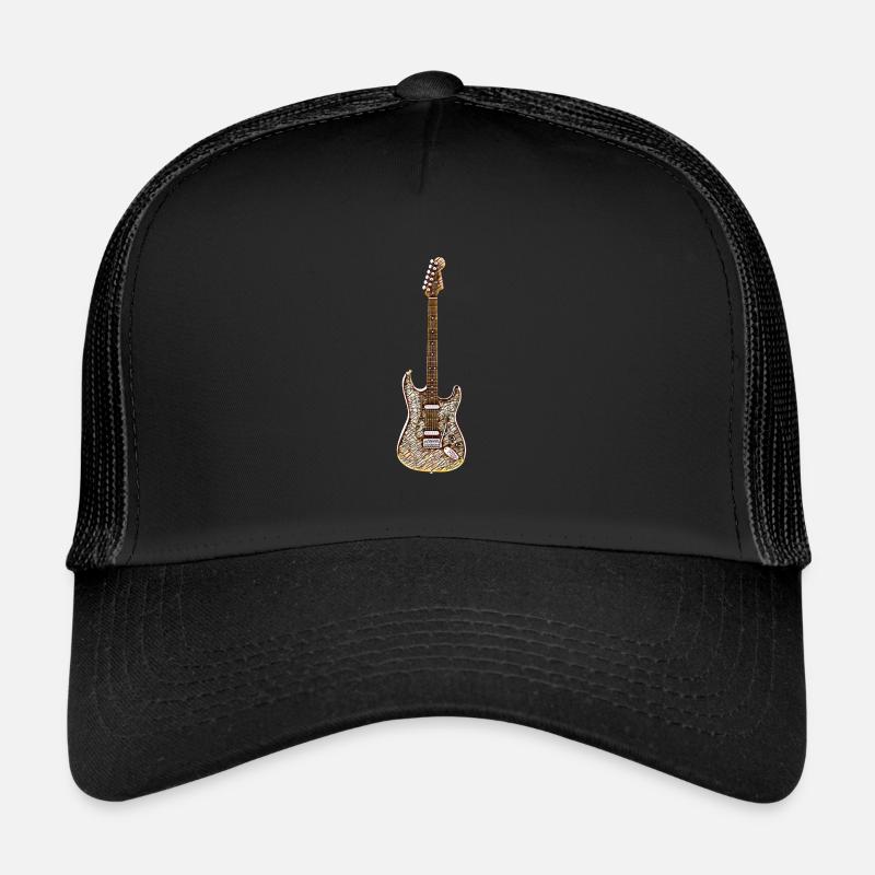 Guitare électrique Casquette trucker 