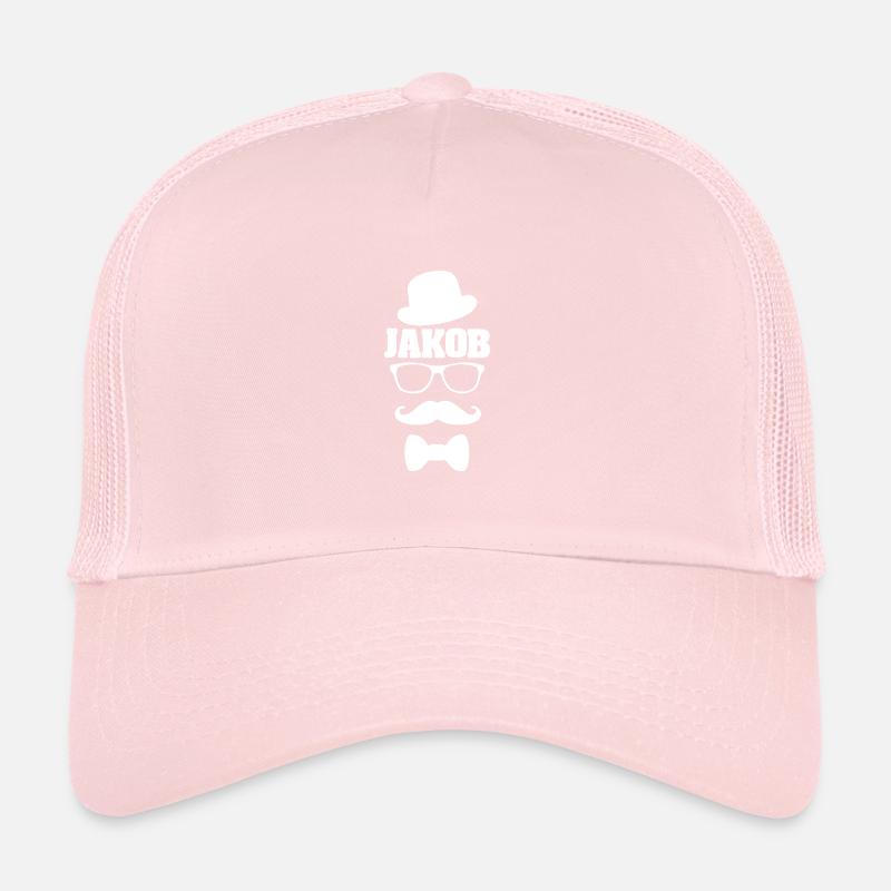 Jakob as a Schnauzer Trucker Cap