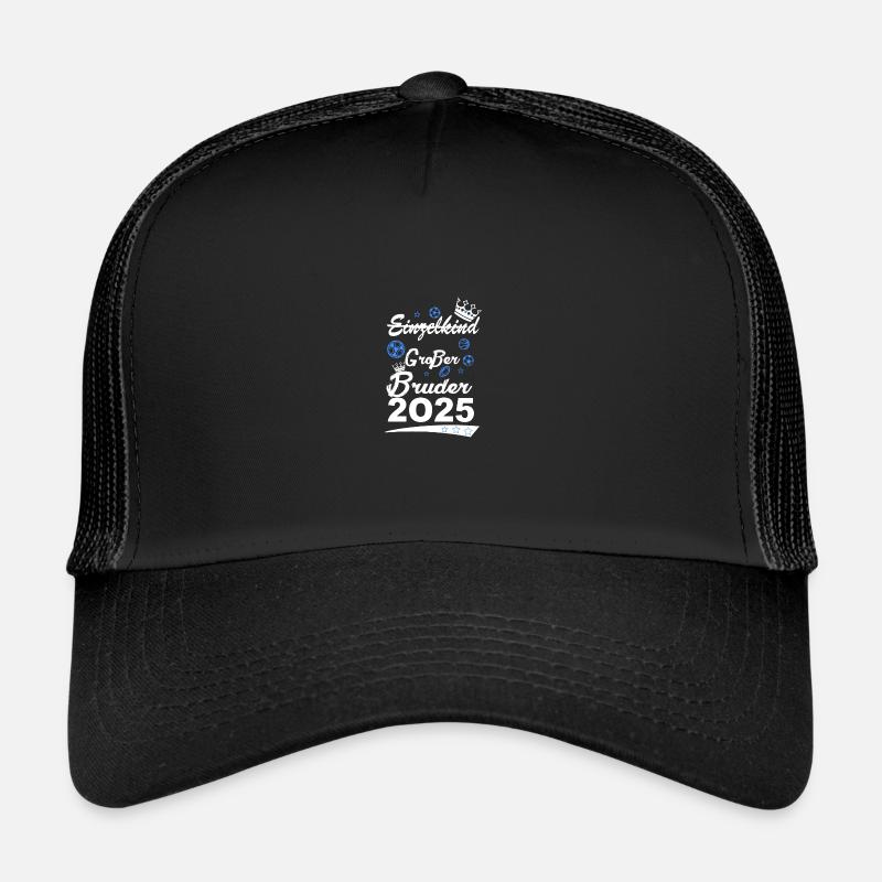 kein Einzelkind Großer Bruder 2025 Großer Bruder Trucker Cap