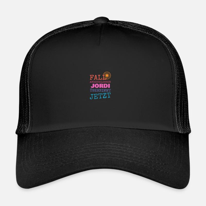 First name Jordi Trucker Cap