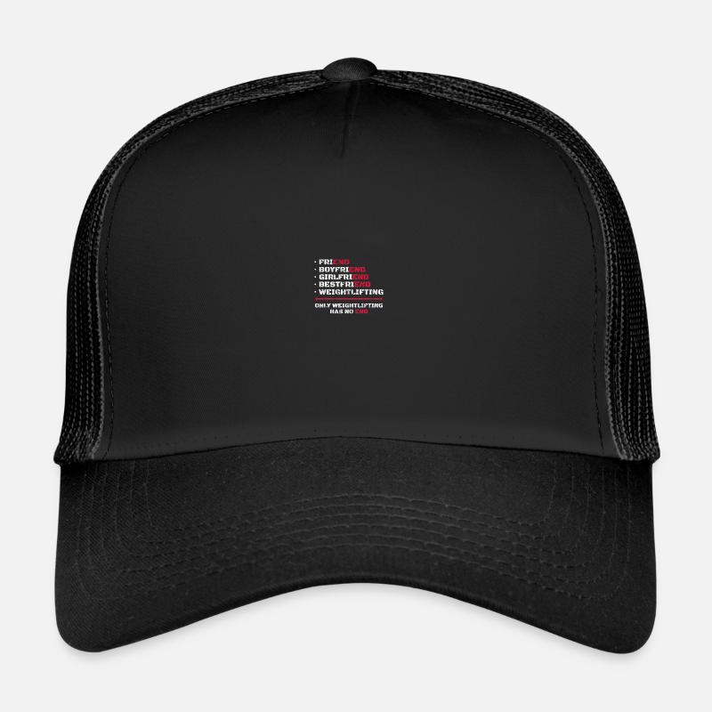 Seule l’haltérophilie n’a pas d’haltérophile final Casquette trucker 