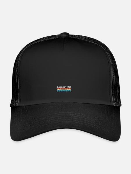Agincourt Reef - Australia - Trucker Cap - black/black - Front