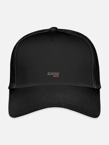 NOUVELLE-GALLES DU SUD - Australie - Casquette trucker  - noir/noir - Devant
