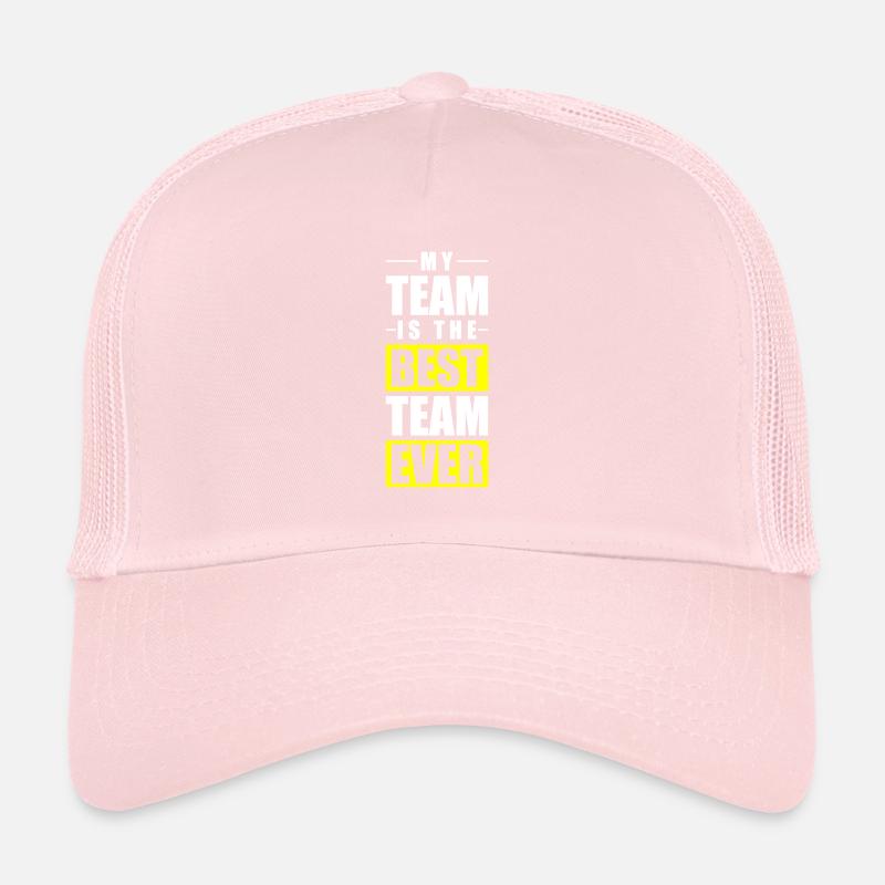 Citation de mon équipe Casquette trucker 