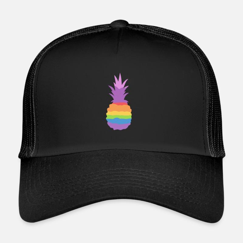 Ananas Regenbogen Trucker Cap