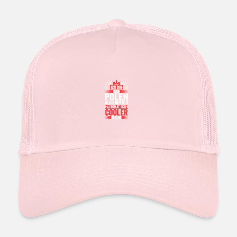 Polonais Pologne Casquette trucker 