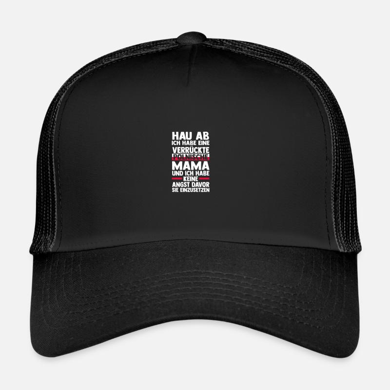 Pole Mama Mutter Polen Trucker Cap