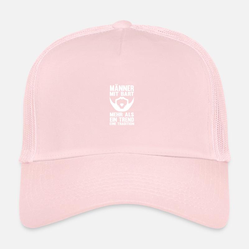 Bärtig Bartträger Bart Trucker Cap