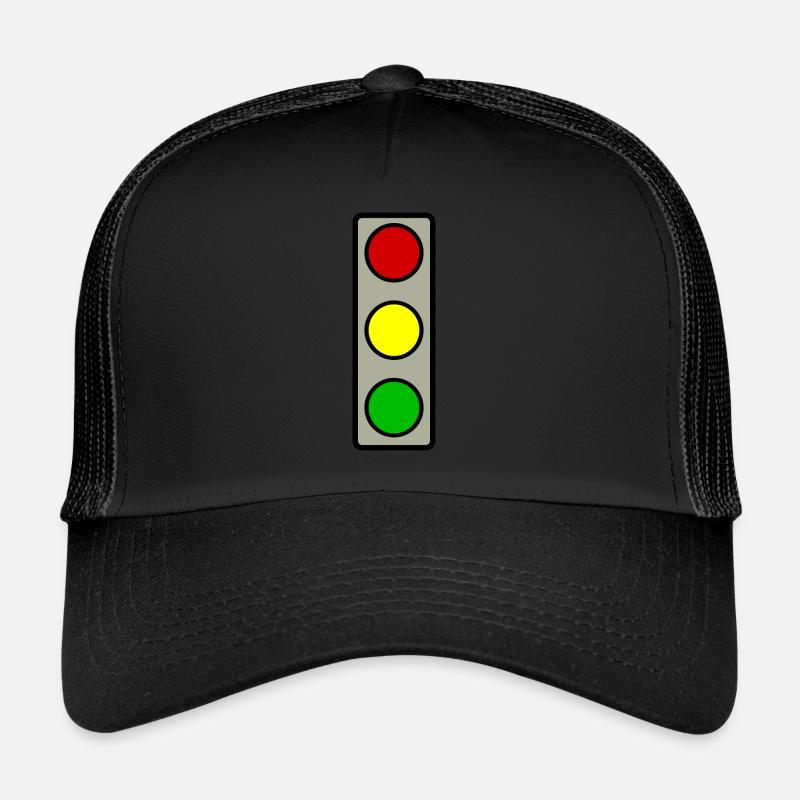 traffic light Trucker Cap