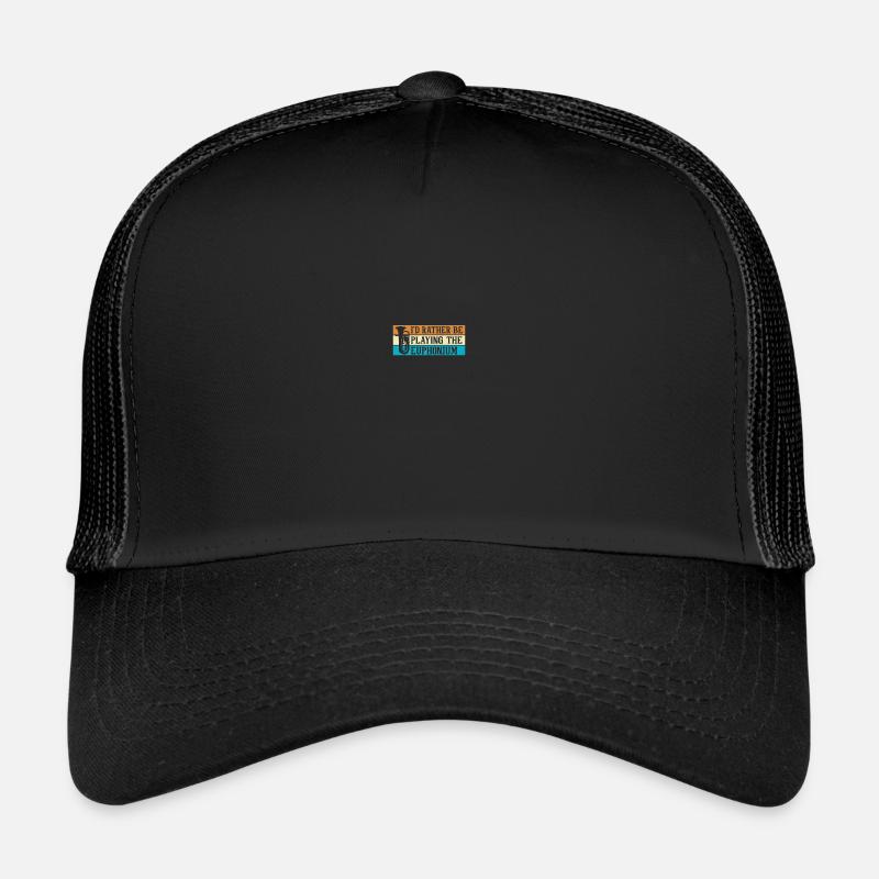 Deep brass marching baritone euphonium Trucker Cap