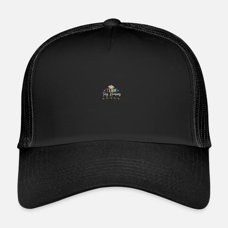 NICU-Schwester - Trucker Cap - Schwarz/Schwarz