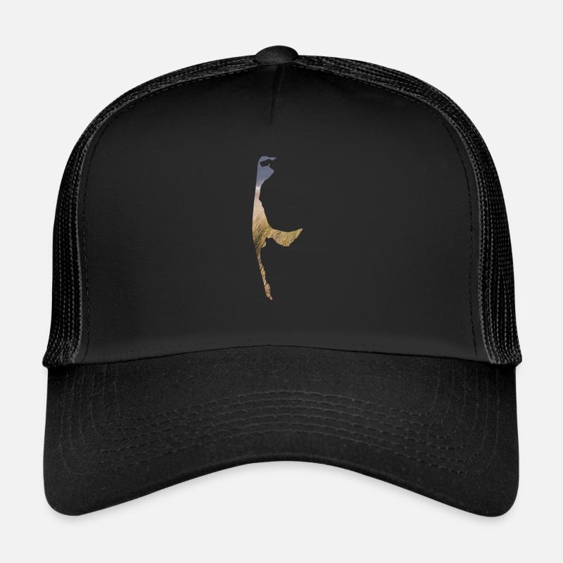 Sylt II - Trucker Cap - Schwarz/Schwarz