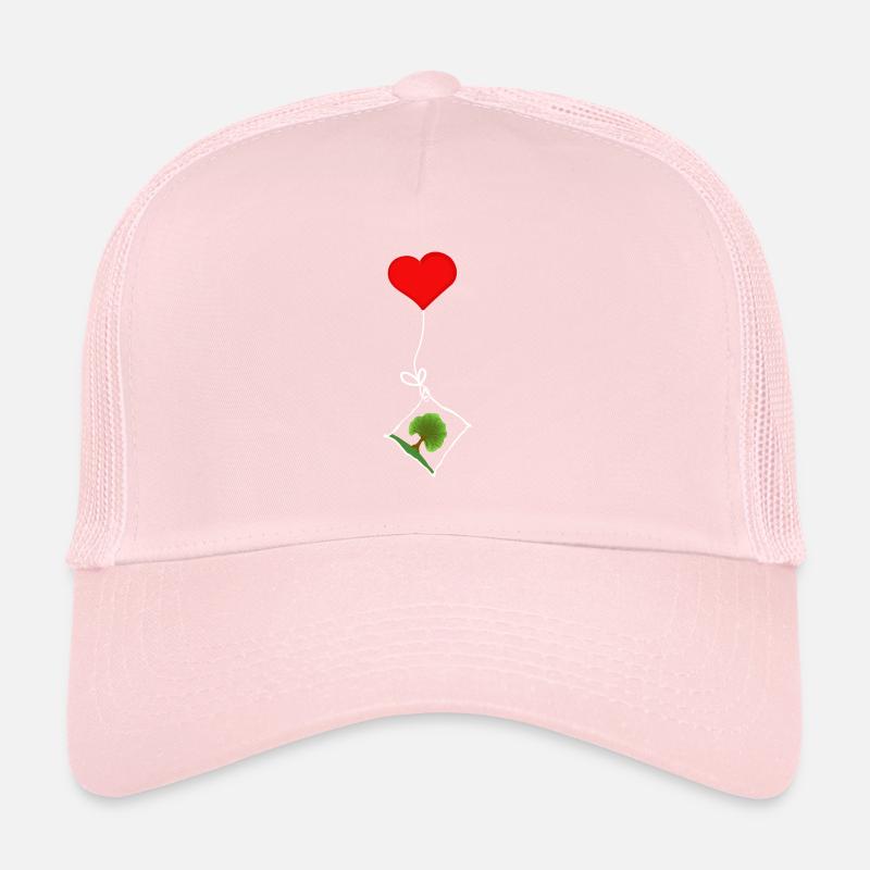 Tree with heart Trucker Cap