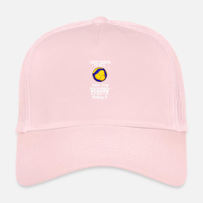 Super Sexy Volleyball Player Trucker Cap