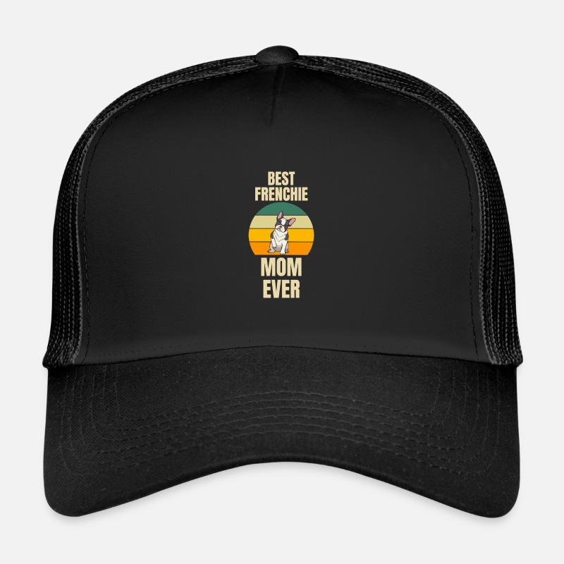 Retro Frenchie Mama Casquette trucker 