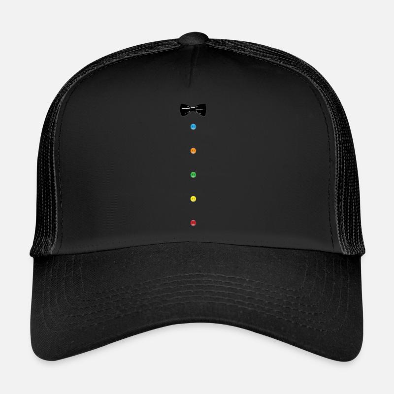 noeud papillon avec bouton vintage Casquette trucker 