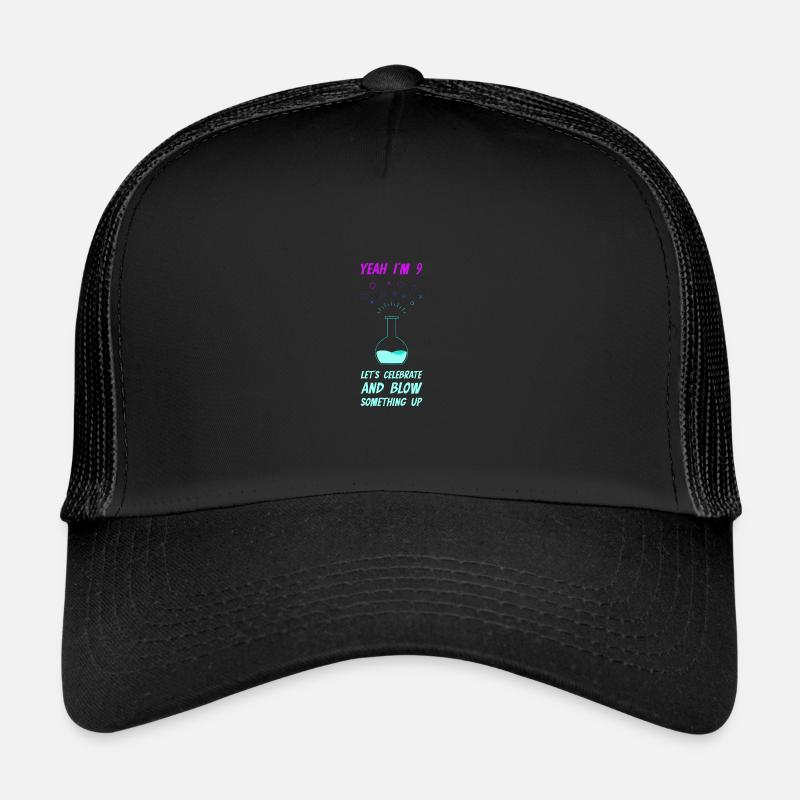Anniversaire scientifique Nine Science Casquette trucker 