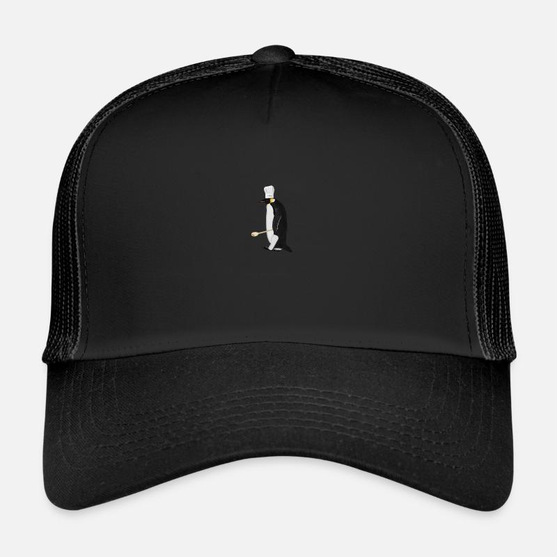 Penguin Chef Cuisine Ornithologue Casquette trucker 