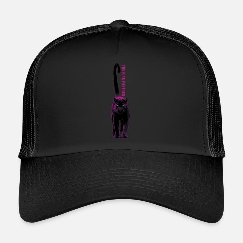 Idée cadeau panthère rose Casquette trucker 