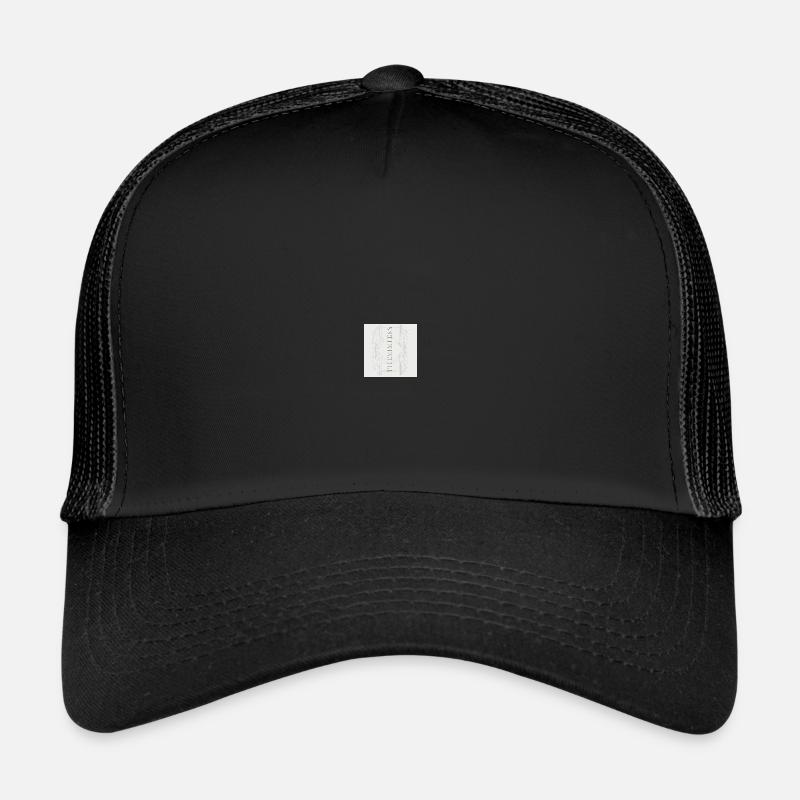 zeitloser stiel - Trucker Cap - Schwarz/Schwarz