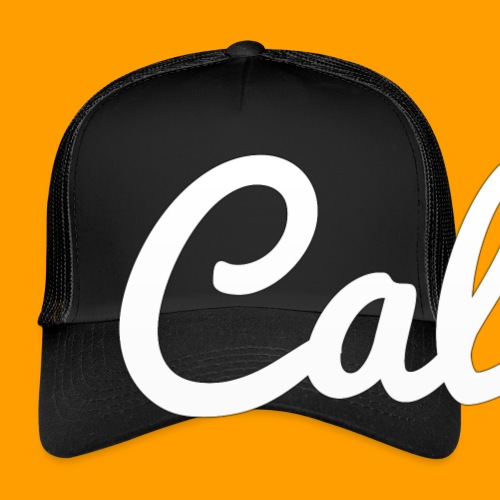 Cali s Logo Weiss - Trucker Cap