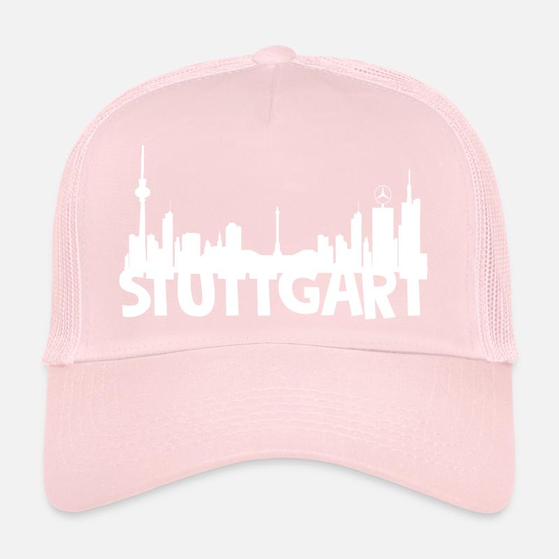 Stuttgart skyline cityscape Trucker Cap