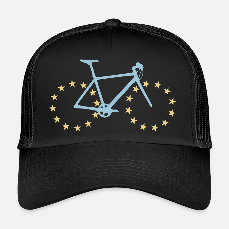 Vélo avec pneus Europe Casquette trucker 