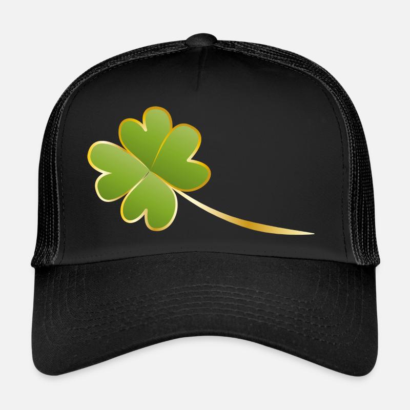 vierblättriges kleeblatt Trucker Cap