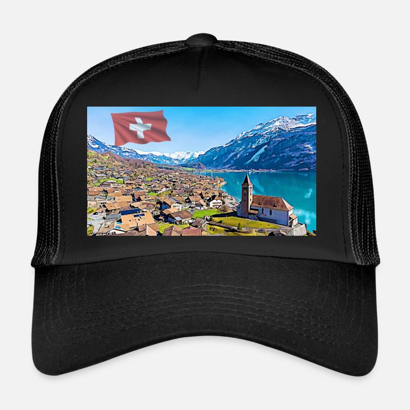 Brienz, Suisse. Casquette trucker 