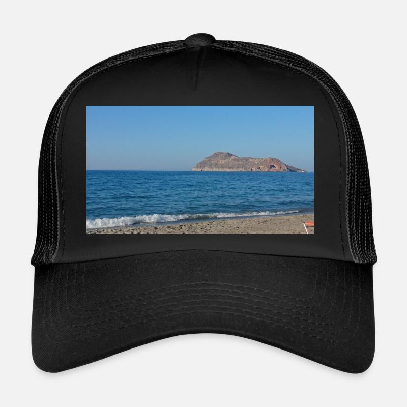 Griechische Landschaft Trucker Cap