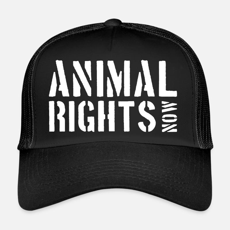 ANIMAL RIGHTS NOW Casquette trucker 