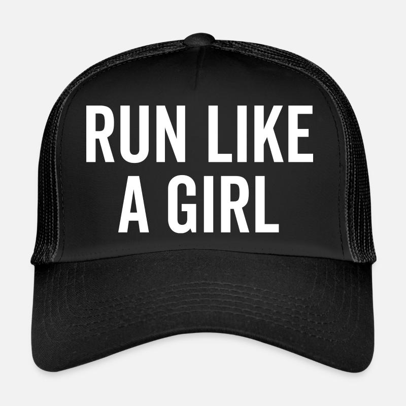 Courez comme une fille Casquette trucker 