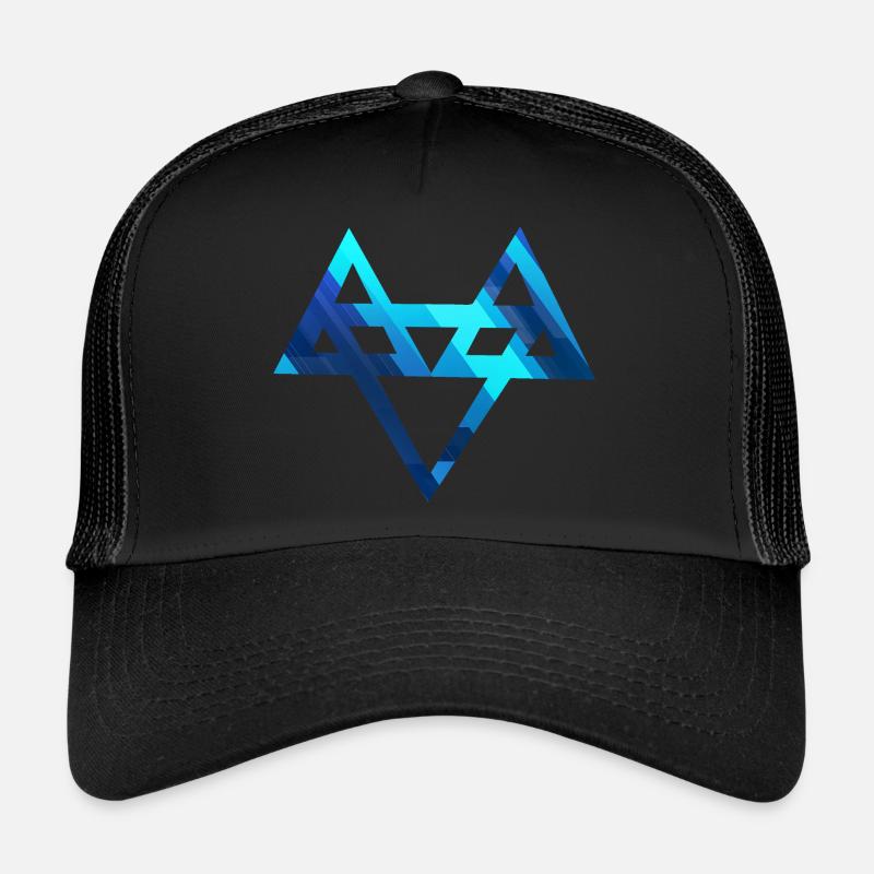 Logo Bleu Neffex 3D 1 Casquette trucker 