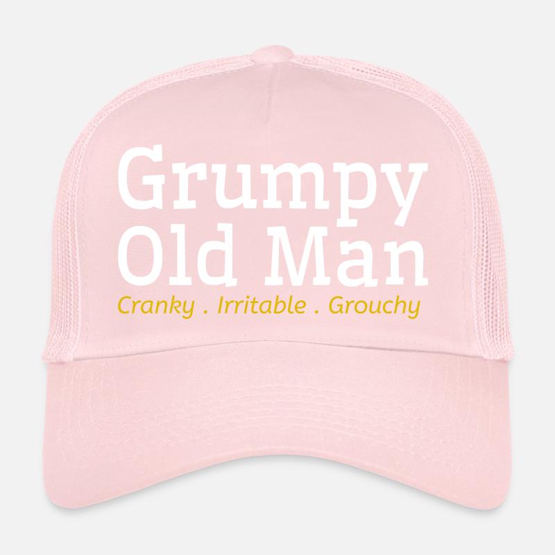 Grumpy Old Man Trucker Cap