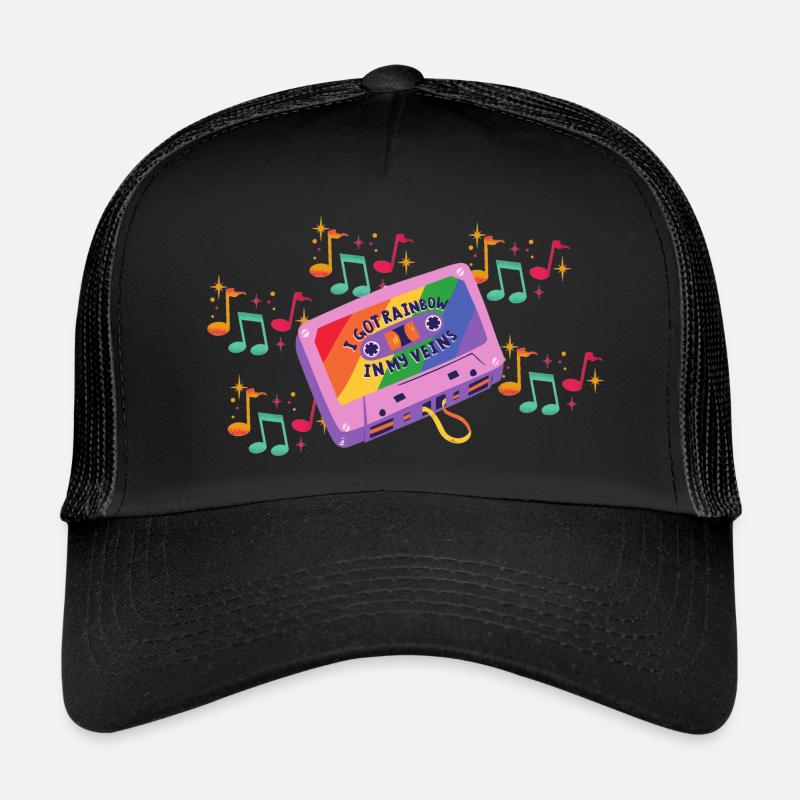 Rainbow in my head Casquette trucker 