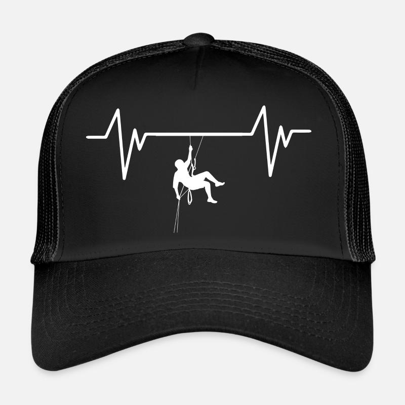 climbing - Trucker Cap - Schwarz/Schwarz