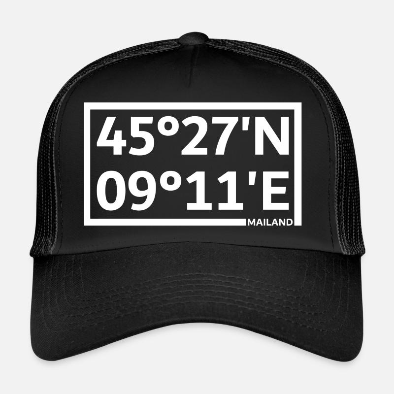 Coordonnées de Milan Casquette trucker 