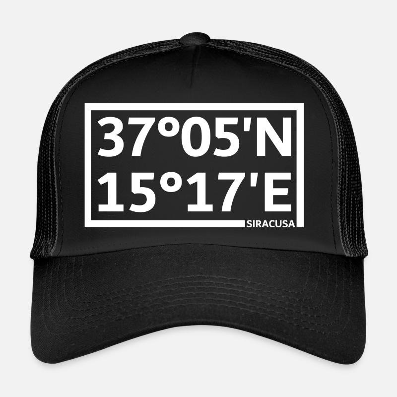 Siracusa Coordinates Trucker Cap