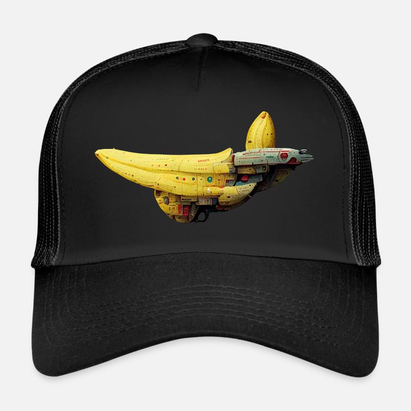 Bananen Raumschiff Trucker Cap