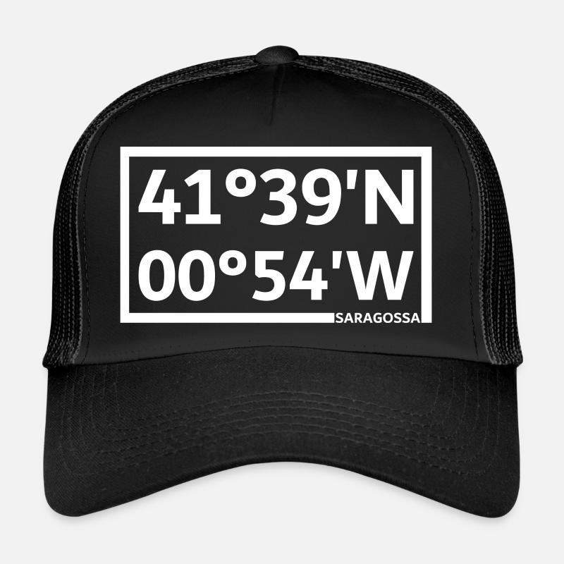 Coordonnées de Saragosse Casquette trucker 