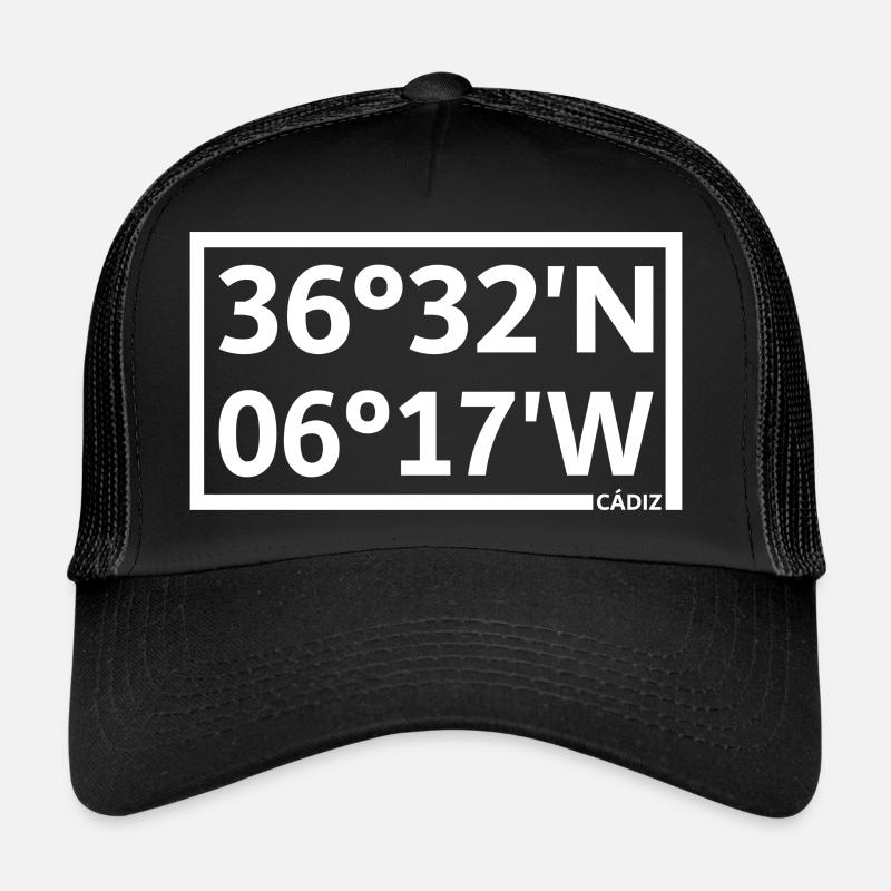 Coordonnées de Cadix Casquette trucker 