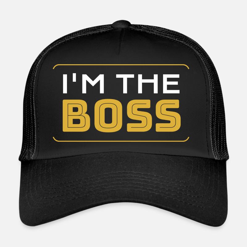 Je suis le patron Casquette trucker 