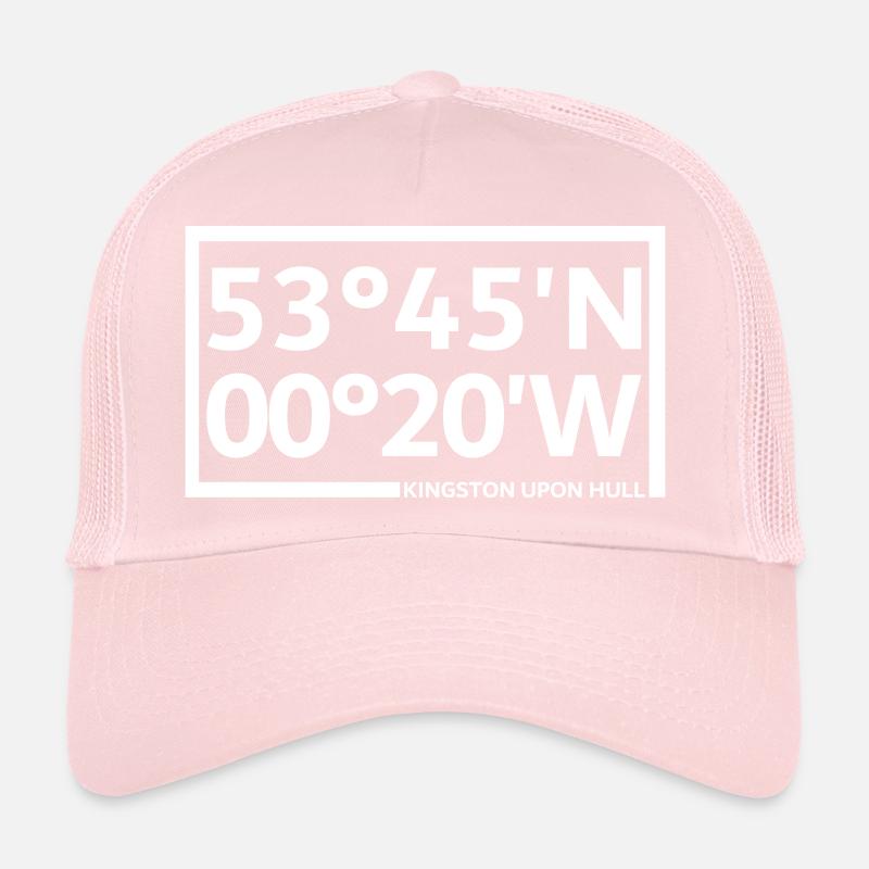 Kingston upon Hull Coordinates Trucker Cap
