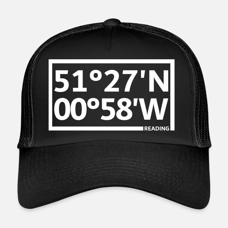 Reading Koordinaten Trucker Cap