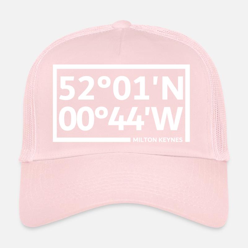 Milton Keynes coordinates Trucker Cap