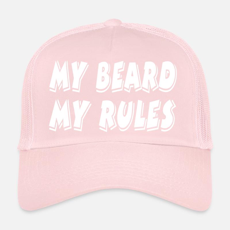 barbe Casquette trucker 
