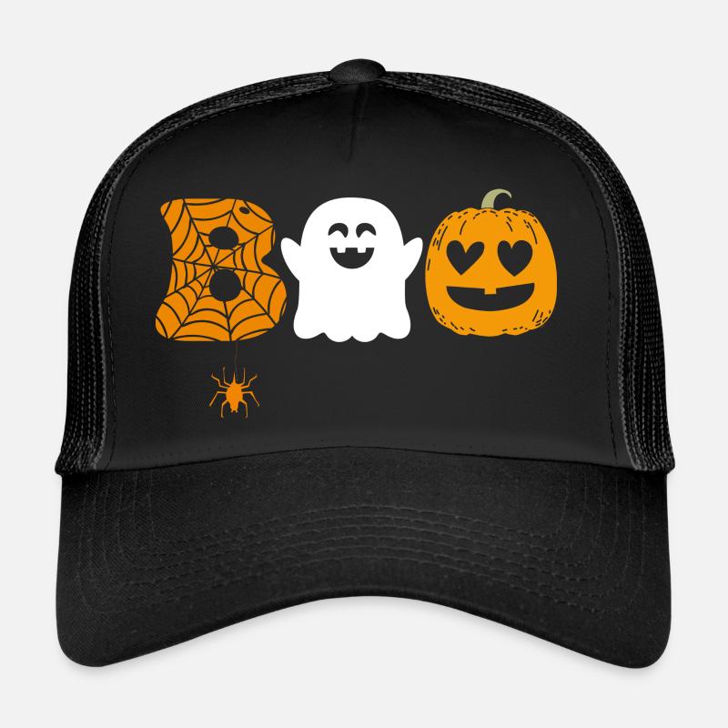 Saison Halloween Boo Casquette trucker 