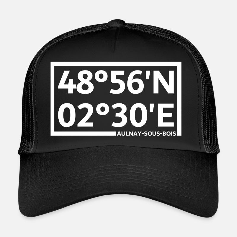 Coordonnées d’Aulnay-sous-Bois Casquette trucker 